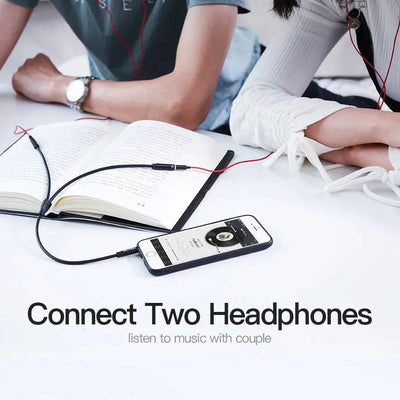 Adaptateur Audio Vention Jack 3.5mm Y Splitter - 1 Mâle 2 Femelle color - RD Alcuni - Boutique Tech, Mode & Gaming