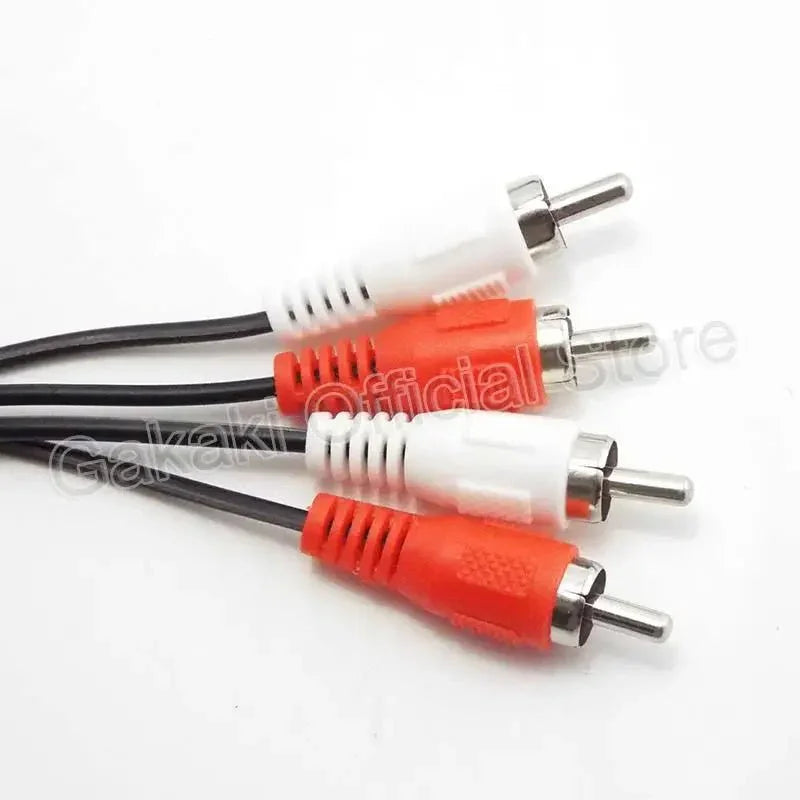 Câble Audio RCA Stéréo 2 Mâle - AV DVD TV Amplificateur color - RD Alcuni - Boutique Tech, Mode & Gaming