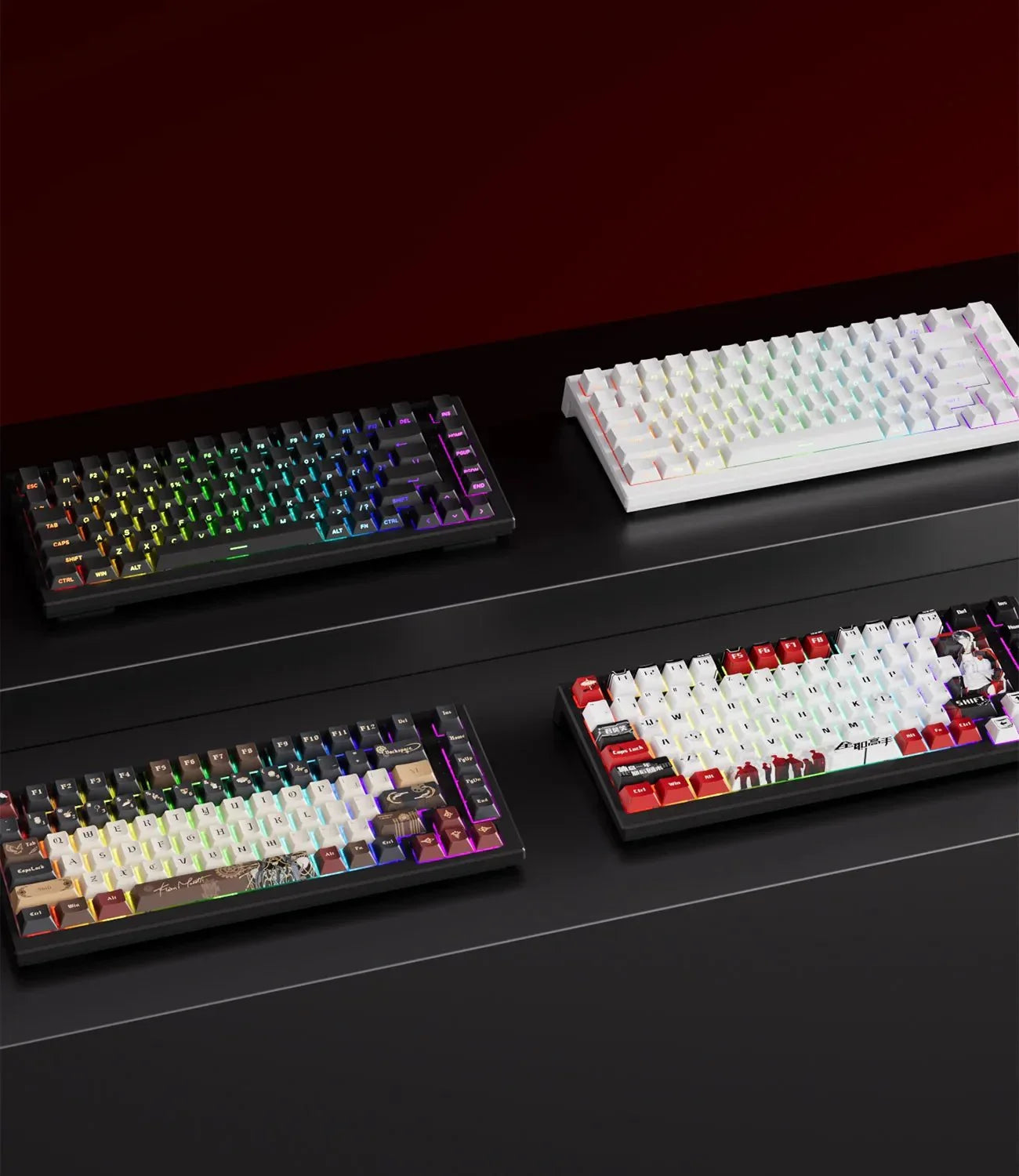Clavier Gaming AKKO TAC75 HE 75% - Switch Magnétique 8K RGB color - RD Alcuni - Boutique Tech, Mode & Gaming