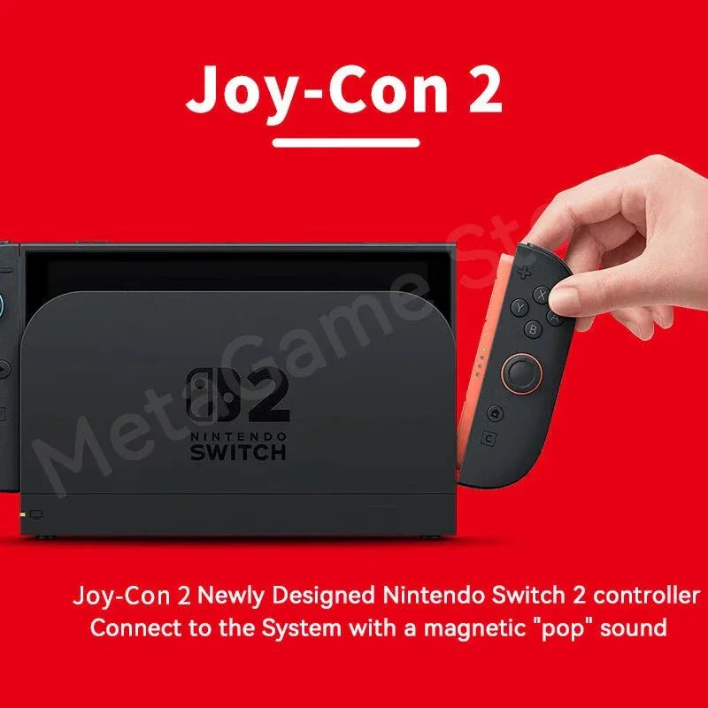 Console Nintendo Switch 2 - Écran LCD 7.9" 1080P Mario Pokémon color - RD Alcuni - Boutique Tech, Mode & Gaming