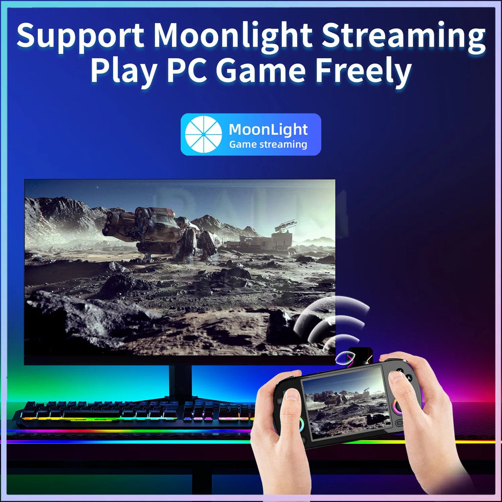 Console Portable ANBERNIC RG40XX H 4" IPS - WiFi HDMI color - RD Alcuni - Boutique Tech, Mode & Gaming