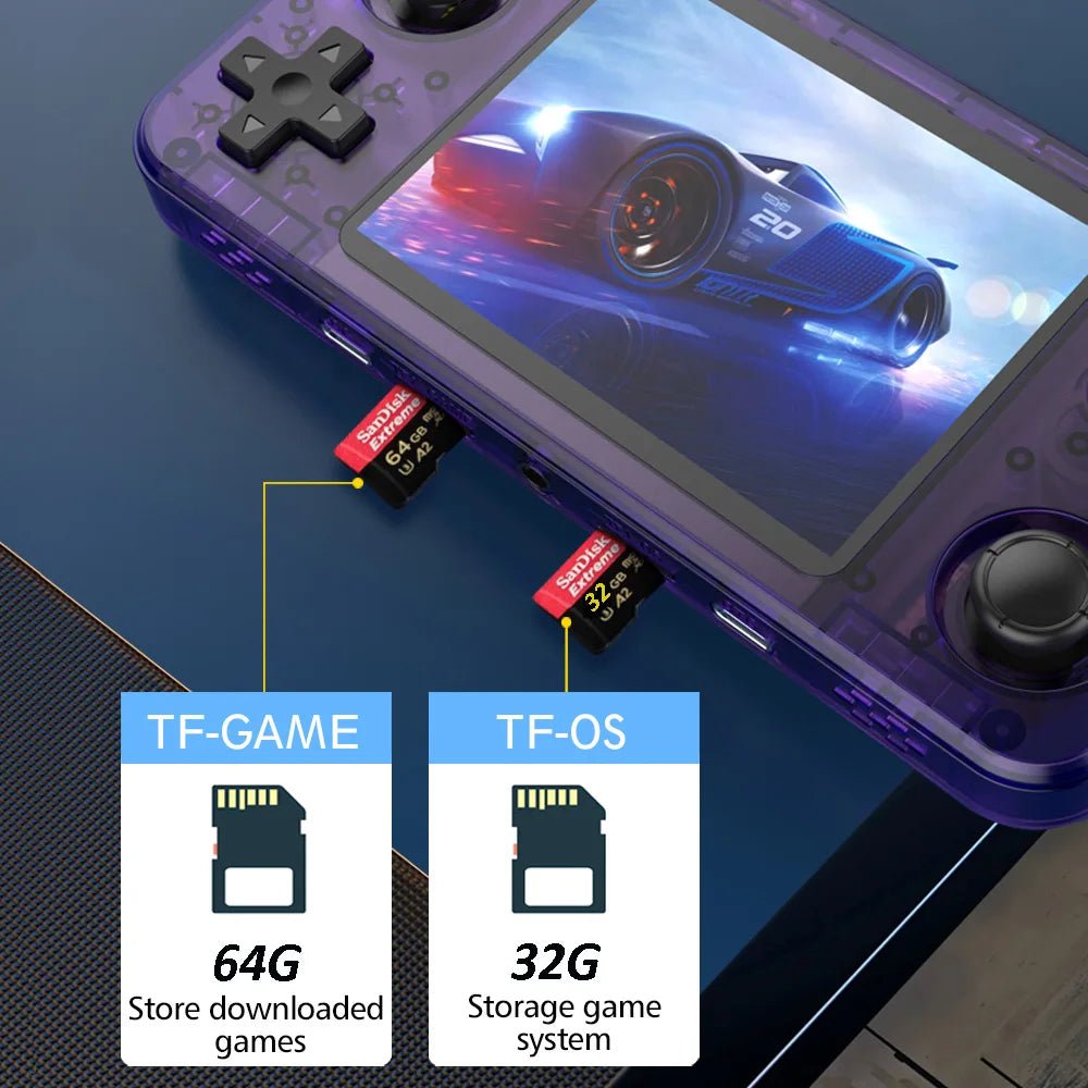 Console Rétro Portable R36H 3.5" IPS - Linux Open Source color - RD Alcuni - Boutique Tech, Mode & Gaming