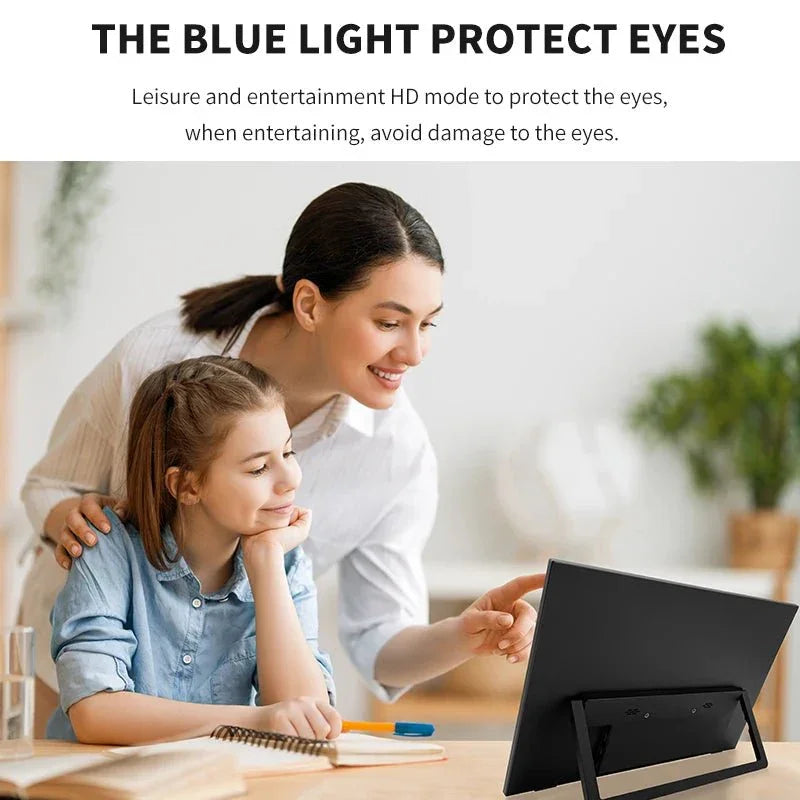 Écran Portable HGFRTEE 15.6" Tactile - Full HD IPS 1080P color - RD Alcuni - Boutique Tech, Mode & Gaming