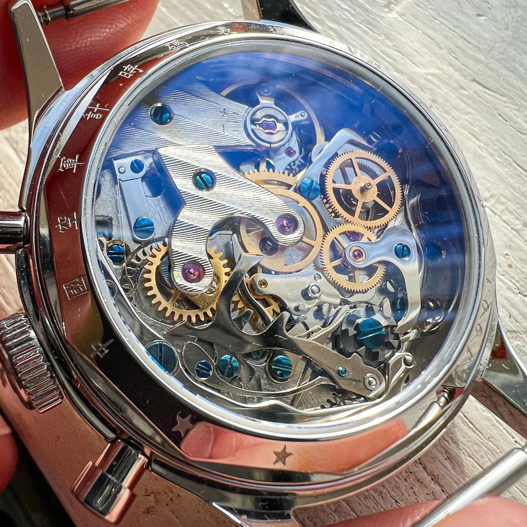 Montre Chronographe Pilote 1963 RED STAR - Seagull ST1901 color - RD Alcuni - Boutique Tech, Mode & Gaming