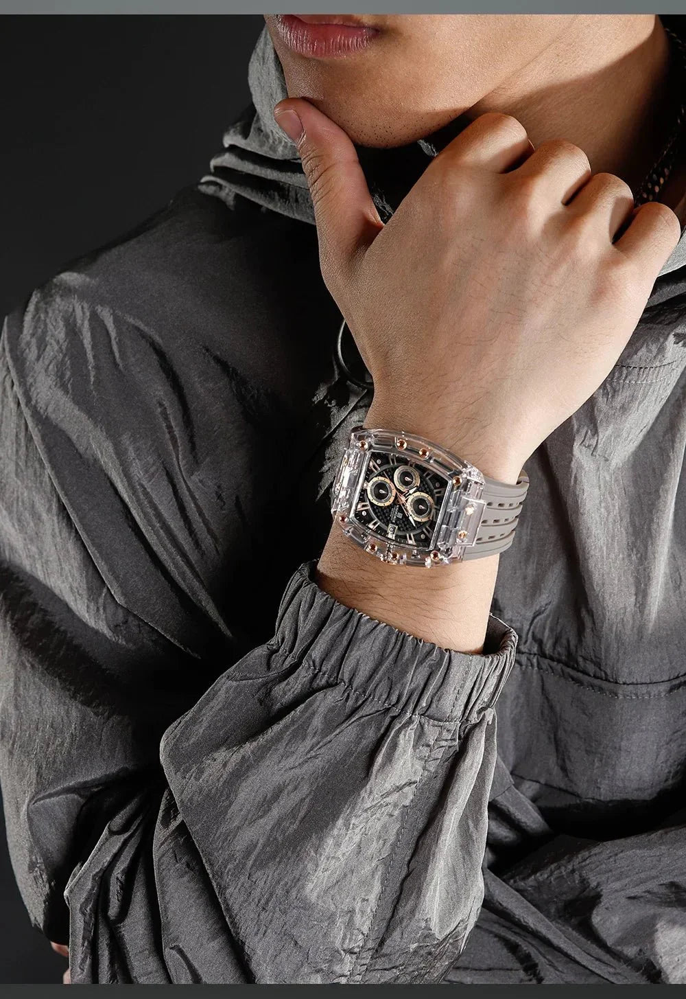 Montre Homme NAVIFORCE Sport Chronographe - Quartz 5ATM color - RD Alcuni - Boutique Tech, Mode & Gaming