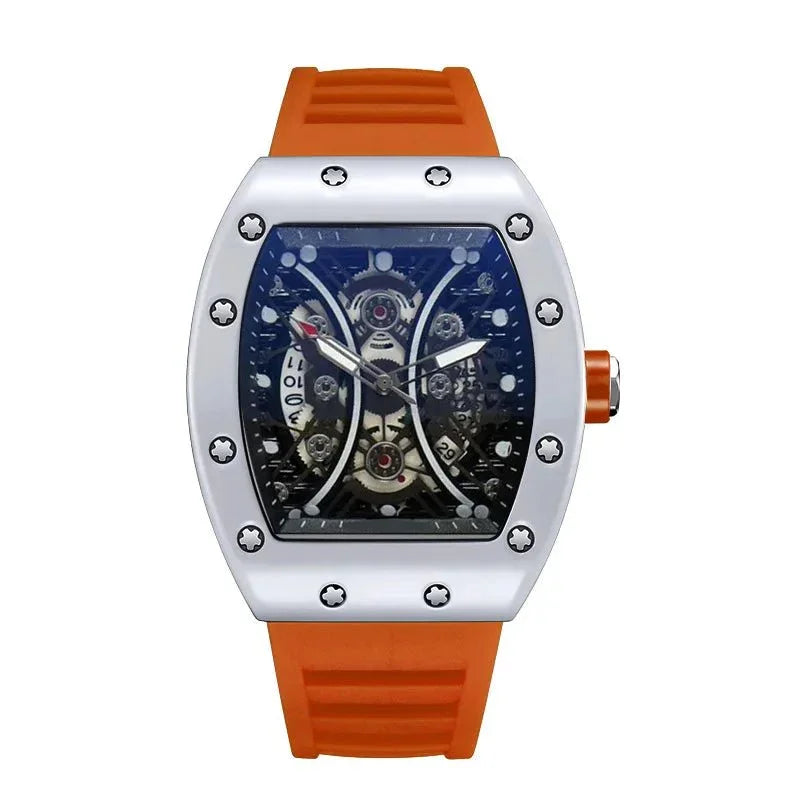 Montre Homme Sport Lumineux - Cadran Tonneau Calendrier color - RD Alcuni - Boutique Tech, Mode & Gaming