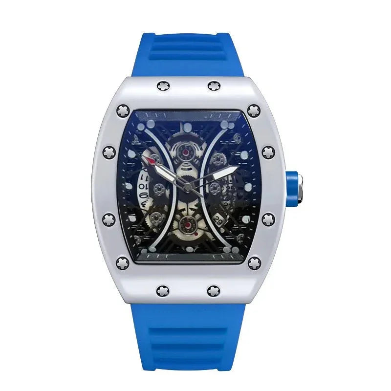 Montre Homme Sport Lumineux - Cadran Tonneau Calendrier color - RD Alcuni - Boutique Tech, Mode & Gaming