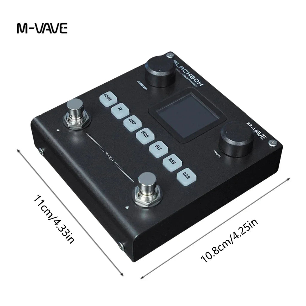 Processeur Multi - Effets M - VAVE Blackbox - Guitare Basse AMP color - RD Alcuni - Boutique Tech, Mode & Gaming