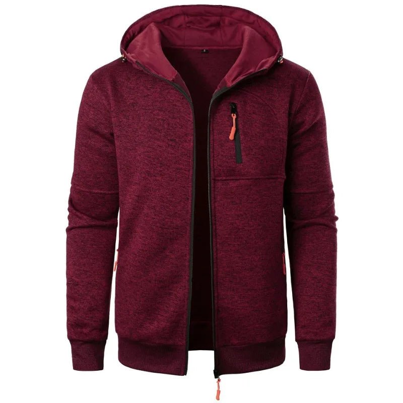 Sweat Homme Capuche Zip Oversize - Streetwear Hiver color - RD Alcuni - Boutique Tech, Mode & Gaming