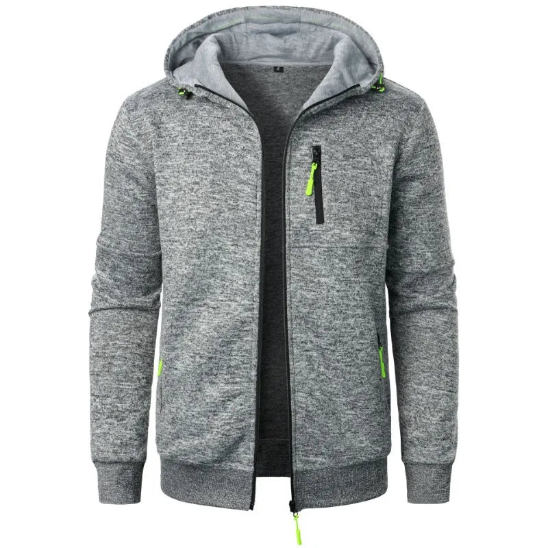 Sweat Homme Capuche Zip Oversize - Streetwear Hiver color - RD Alcuni - Boutique Tech, Mode & Gaming