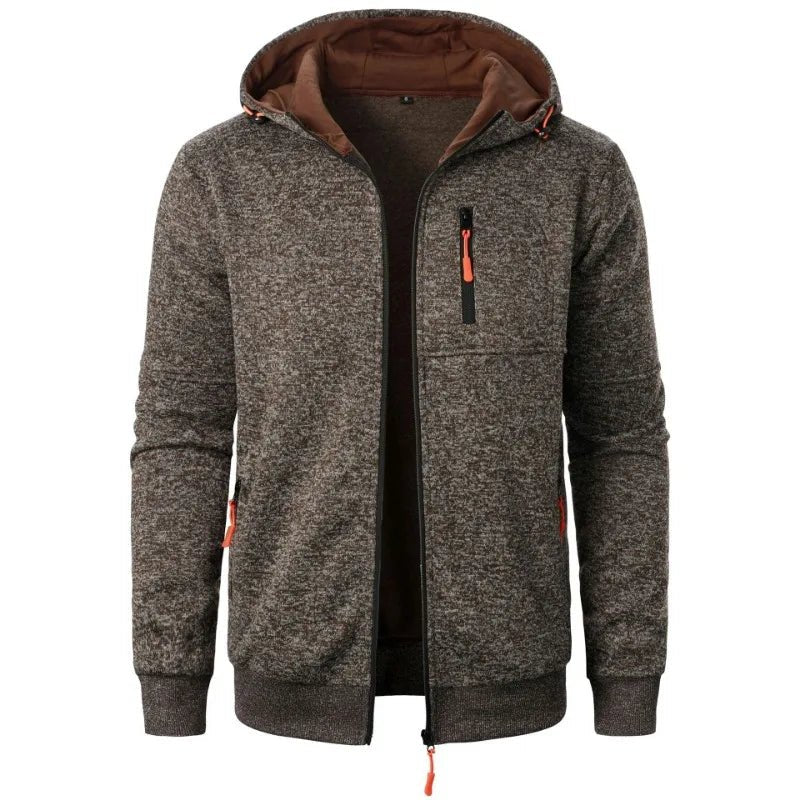Sweat Homme Capuche Zip Oversize - Streetwear Hiver color - RD Alcuni - Boutique Tech, Mode & Gaming