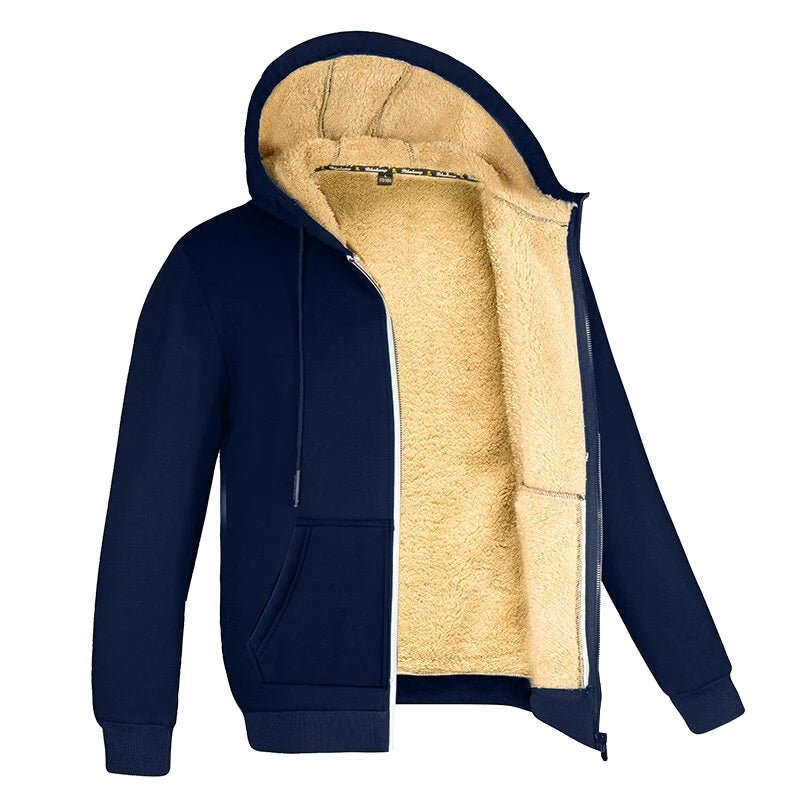 Veste Polaire Capuche Zip - Unisexe Chaud Hiver color - RD Alcuni - Boutique Tech, Mode & Gaming